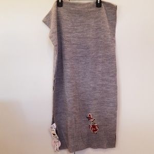 Studio Workshop Hand Embroidered Floral Scarf